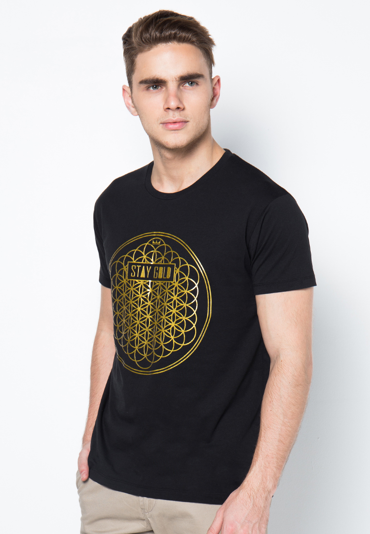 Stay Gold Circle Tee