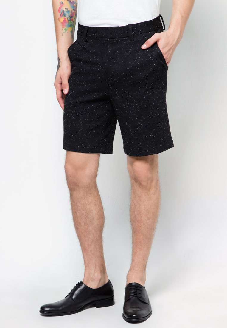 Flecked Tailored Shorts
